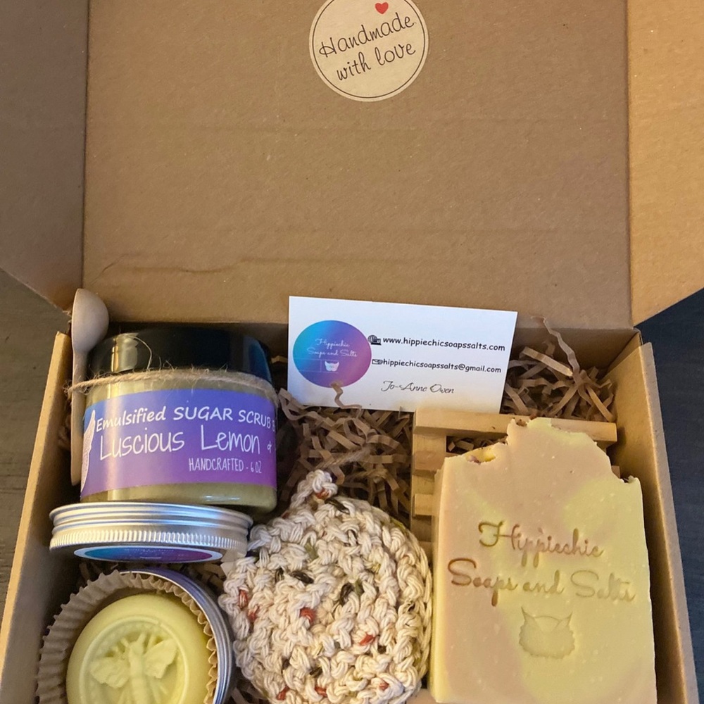 Raspberry Lemon Spa Gift box